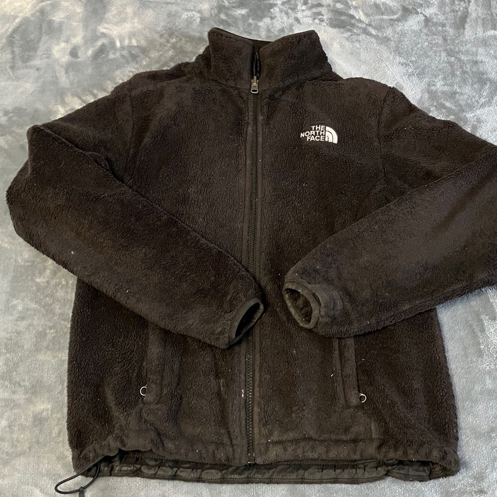 The North Face FullZip Black Fleece Jacket. Women’s Size Small